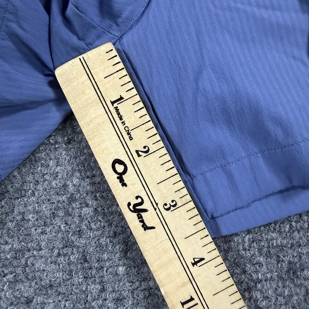 Lululemon Dance Studio High Rise Short Womens 6 Blue 3.5